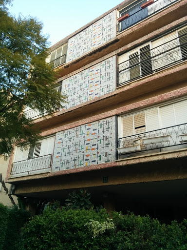 Mosaic on a Building