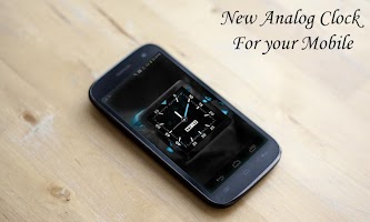 Cyan AnalogClock LiveWallpaper APK スクリーンショット画像 #1