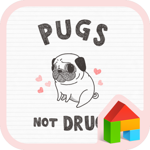 pugs not drugs 도돌런처 테마 LOGO-APP點子