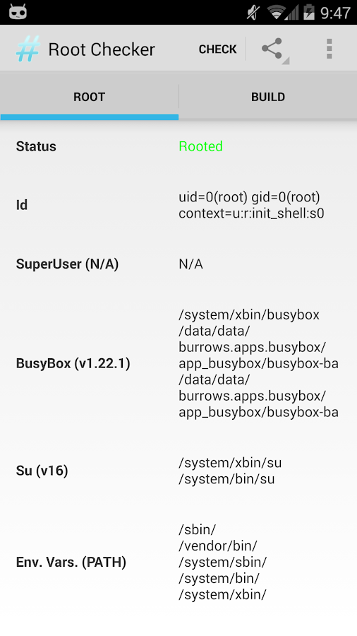 Root Checker Pro - screenshot