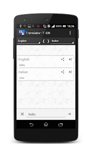Free Italian-English translator APK
