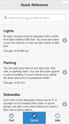 【免費書籍App】Chicago Bike Laws-APP點子