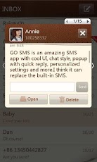 GO SMS Pro SimplePaper theme