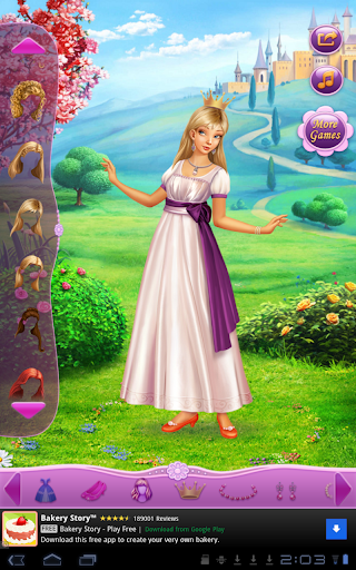 【免費娛樂App】Dress Up Princess Cinderella-APP點子