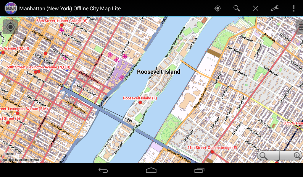 Manhattan City Map Lite - Android Apps on Google Play