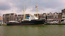 De Hudson Oude Boot Uit Hollands Glorie