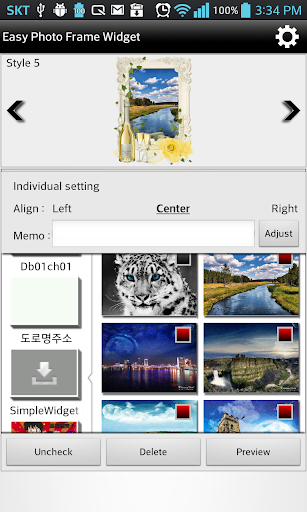 Easy Photo Frame Widget