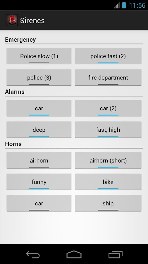 Sirens, Alarms & Horn sounds Android Apps on Google Play