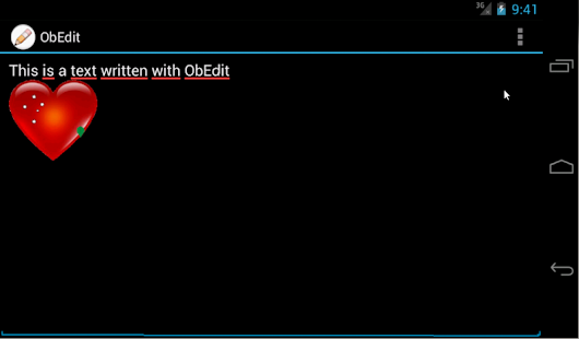 Lastest ObEdit: An editor APK for Android