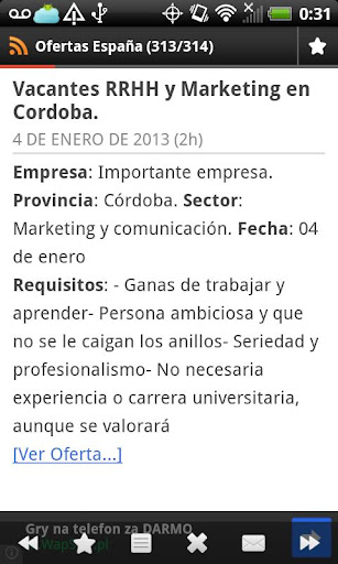 Ofertas de Empleo