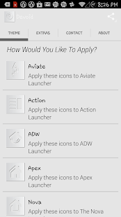 Free Devoid Launcher Theme APK