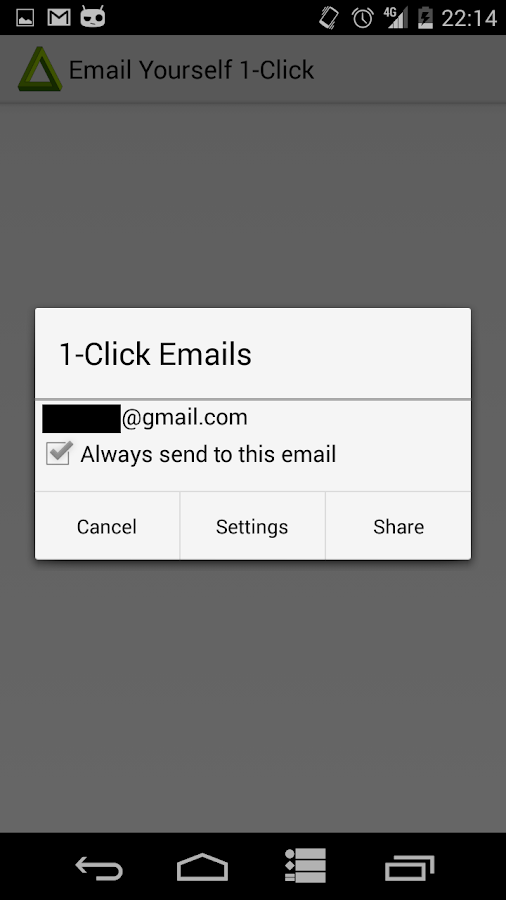   Email Yourself Old – Capture d'écran 