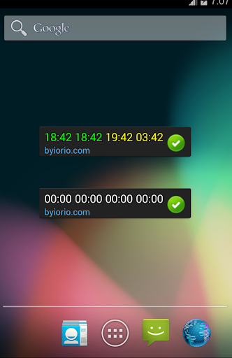 CheckPoint Timer - Widget