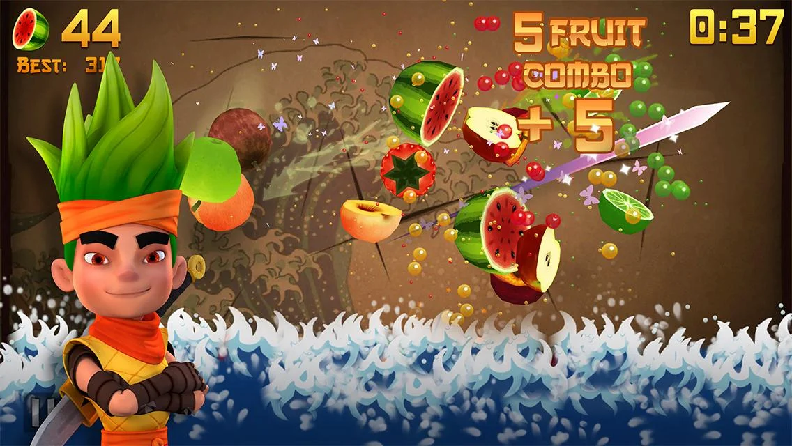    Fruit Ninja Free- screenshot  