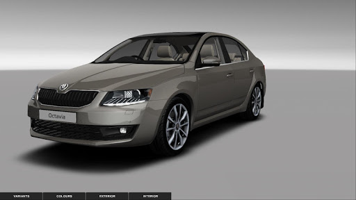 SKODA Octavia 3D Visualizer