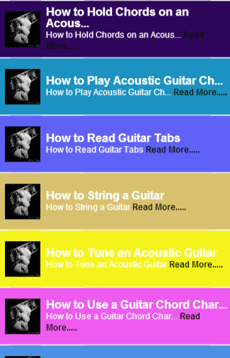 Guitar Chords Guide Free