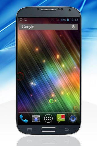 Rainbow Flares Live Wallpaper