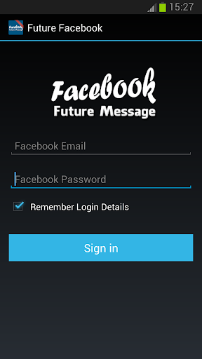 Facebook Future Message