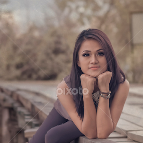 by Augustine Jumat - People Portraits of Women