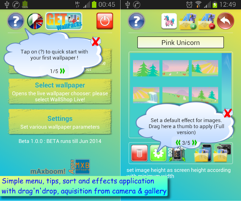 WallShop Wallpaper Creator Screen 2