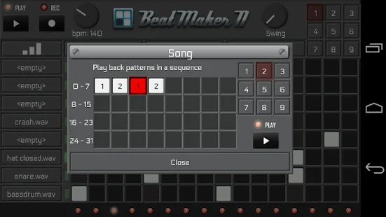 Beat maker II - screenshot thumbnail