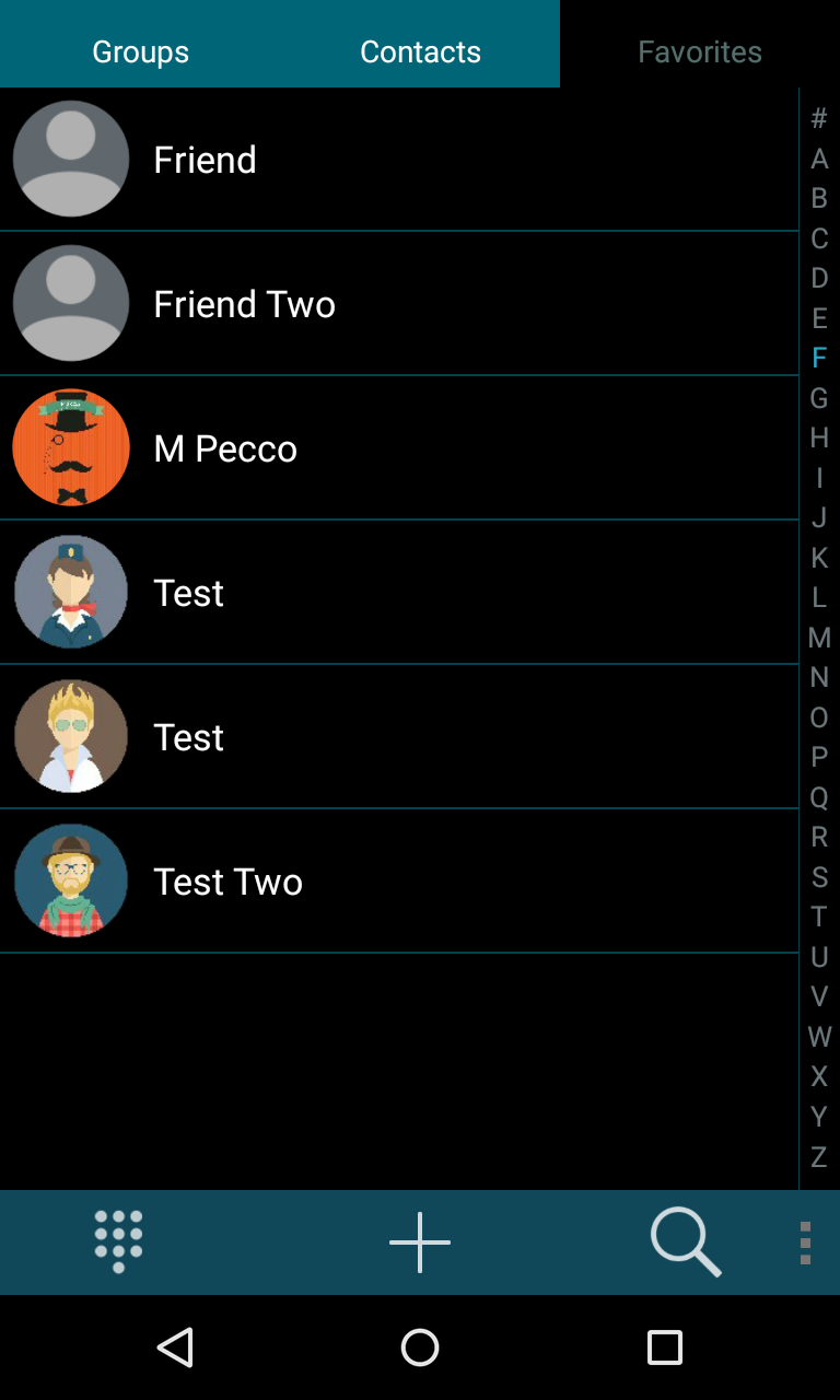 Strict S5 Black for Dialer Screen 2