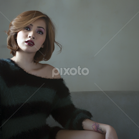 Jill 2 by Eric Agulto - People Portraits of Women
