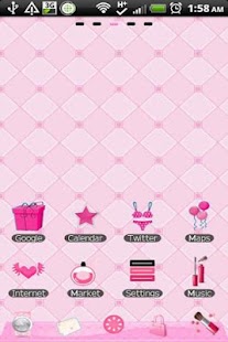 Lastest THEME - Girly Girl APK for PC