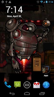 Free Robot Squad Live Wallpaper APK