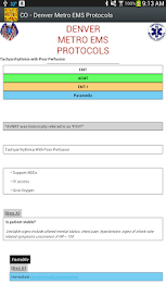 CO-Denver Metro EMS Protocols poster 4