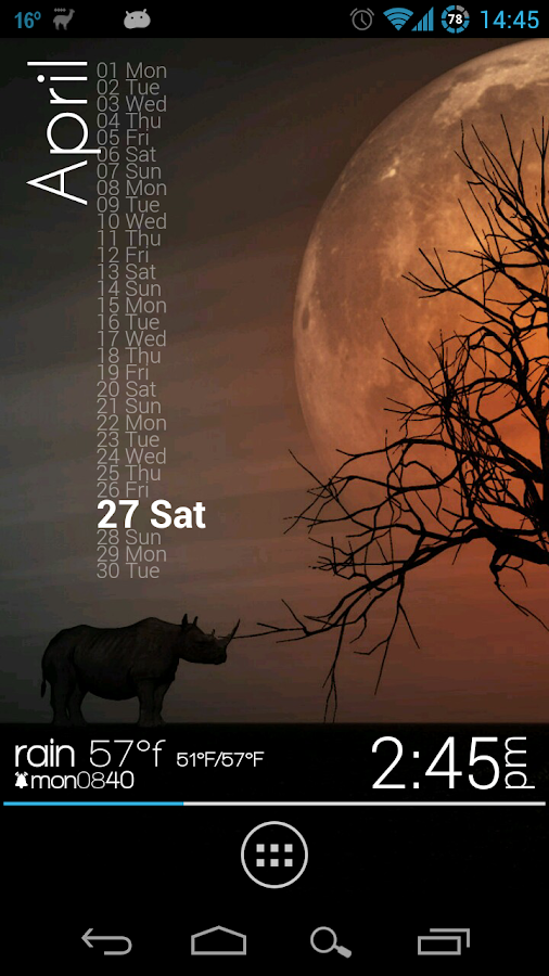 Zooper Widget - screenshot