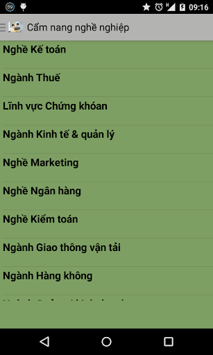 Cẩm nang chọn nghề