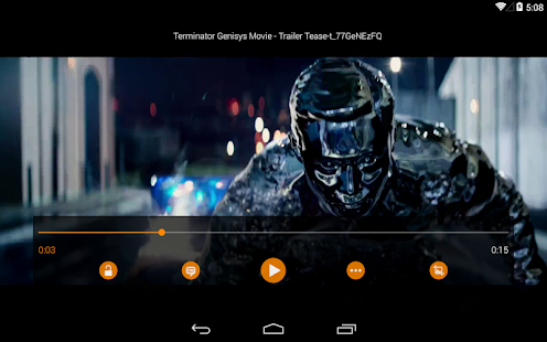   VLC for Android- screenshot thumbnail   