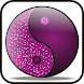 Yin Yang purple doo-dad