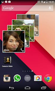 Contacts Dialer Widget