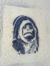 Monkey Astronaut Graffitti