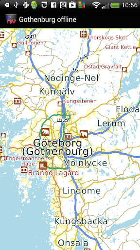 Gothenburg offline map