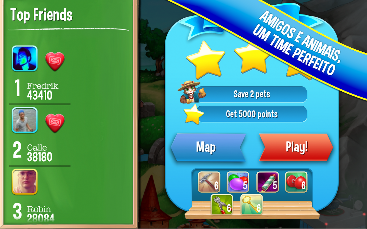 Pet Rescue Saga - screenshot