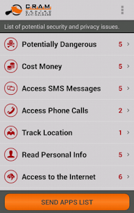 CRAM App Analyser Screenshots 2