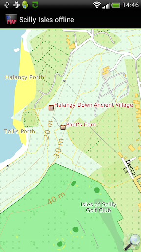 【免費旅遊App】Scilly Isles offline map-APP點子