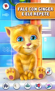  Talking Ginger: miniatura da captura de tela  