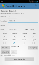 UK/WP Birding Checklist (demo) poster 3