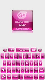 How to download Glossy Keyboard Fuchsia Theme lastet apk for bluestacks