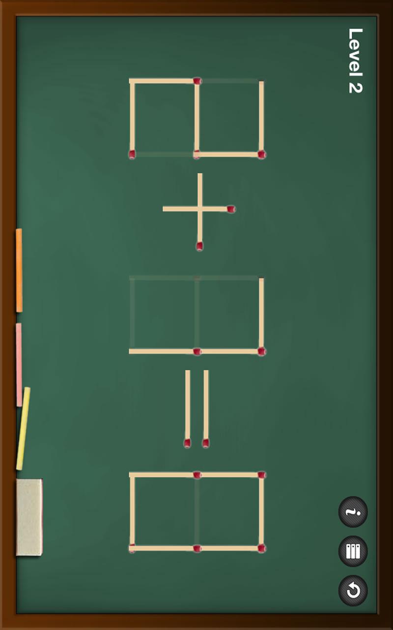 Matchstick Puzzle Screen 1