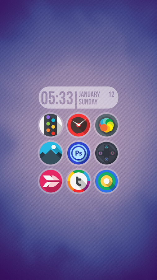Around (Go Apex Nova Theme) - screenshot