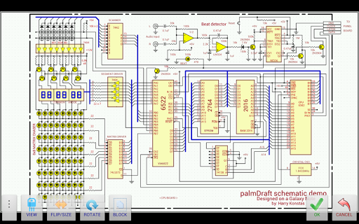 palmDraft lite ElectronicsCAD