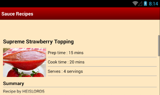 Sauce Recipes Free Screenshots 6