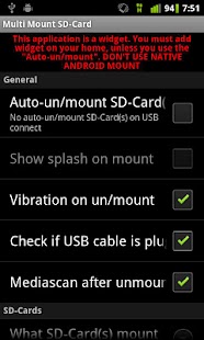 Multi Mount SD-Card - screenshot thumbnail