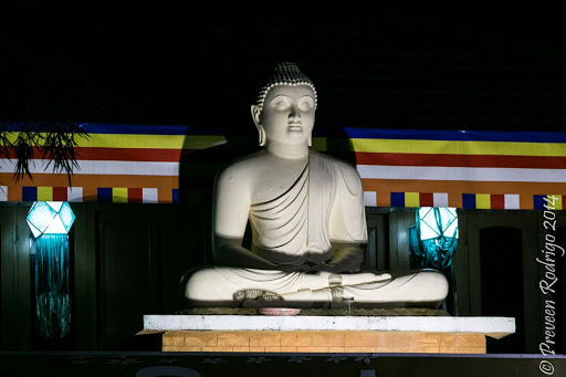Kotte Buddhist Book Store Statue
