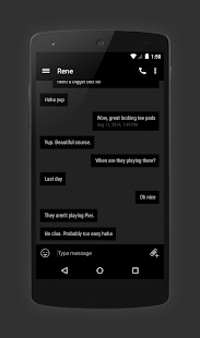 How to download EvolveSMS Theme Minimal Black lastet apk for bluestacks